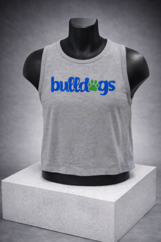 Bulldogs Tank in light gray