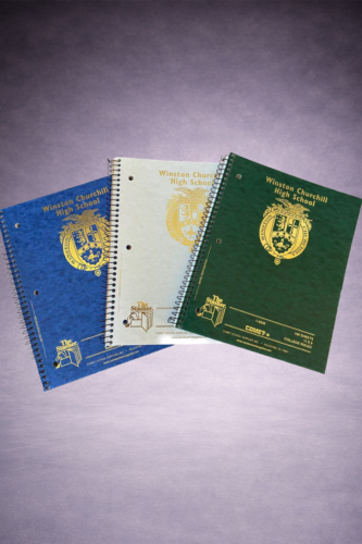 Single Subject College Ruled Spiral Notebook